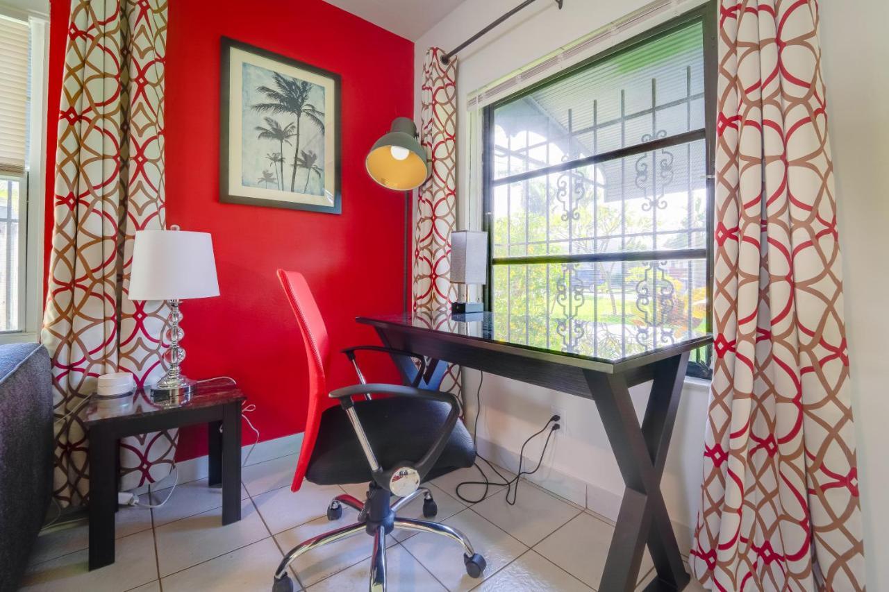 Beach Chairs, Good Kitchen, Strong Wifi On 14Th Ave Fort Lauderdale Exteriör bild