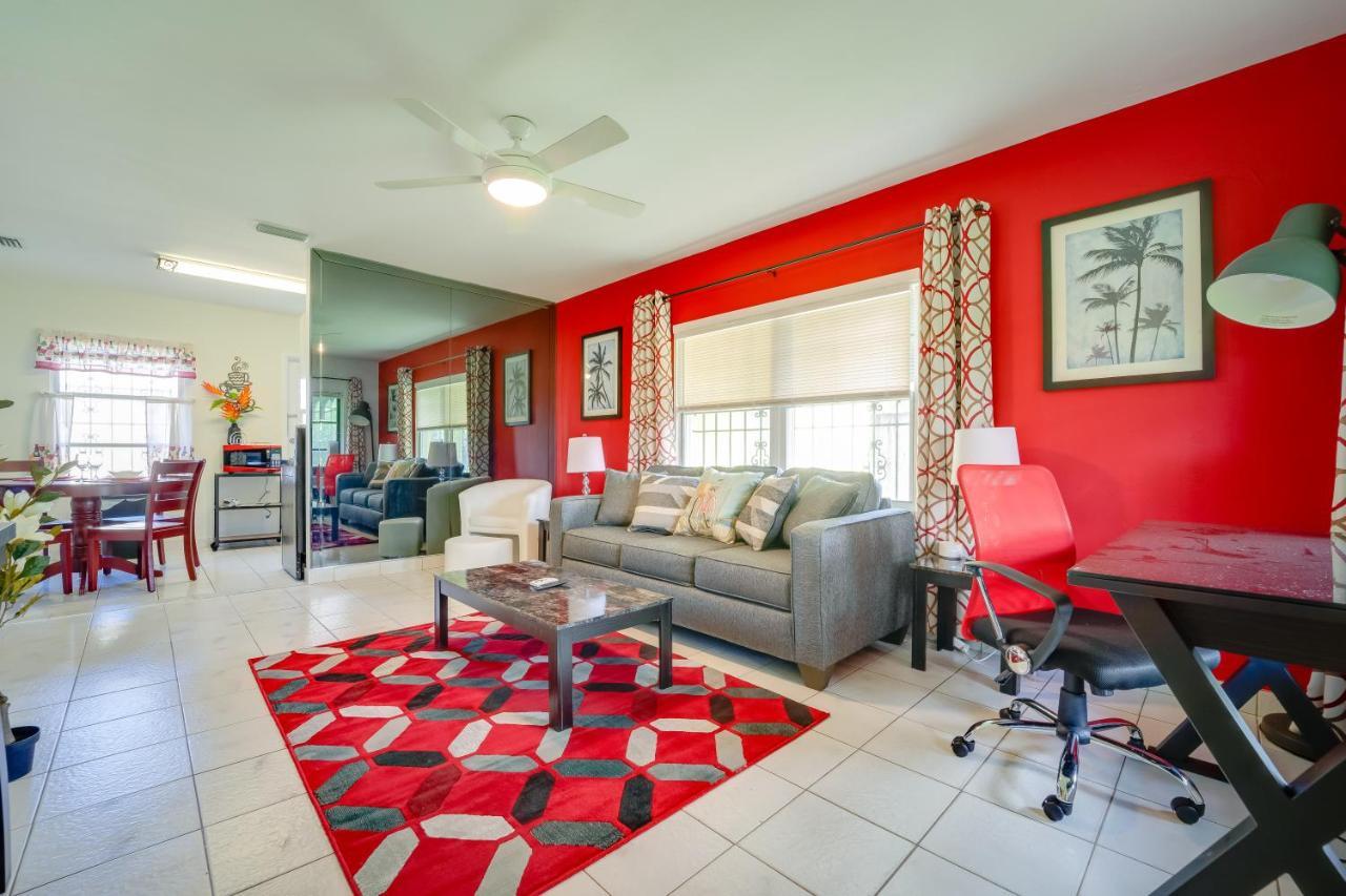 Beach Chairs, Good Kitchen, Strong Wifi On 14Th Ave Fort Lauderdale Exteriör bild